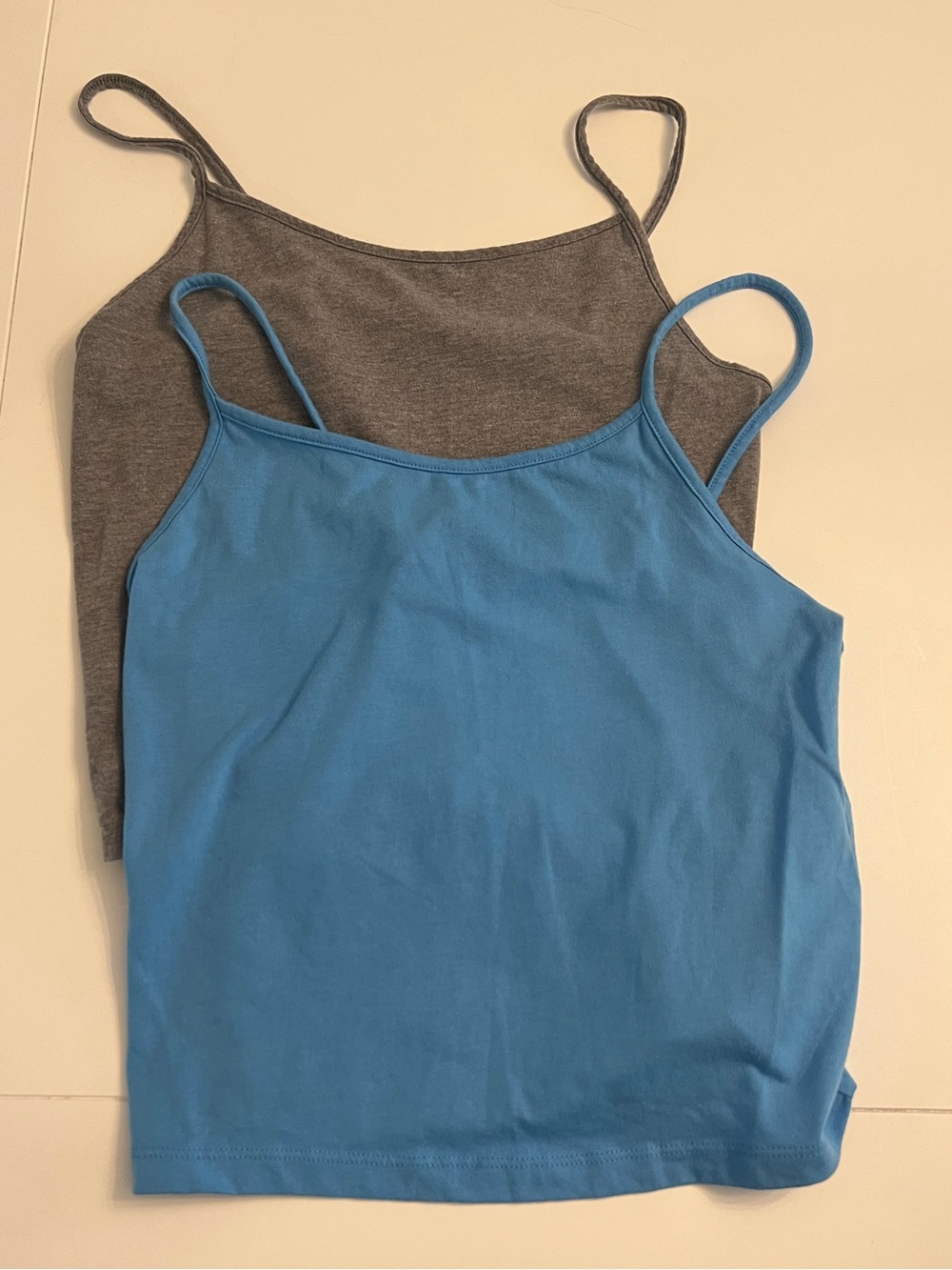 (2) Spaghetti Strap Tanks